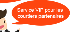 Service VIP pour les courtiers partenaires